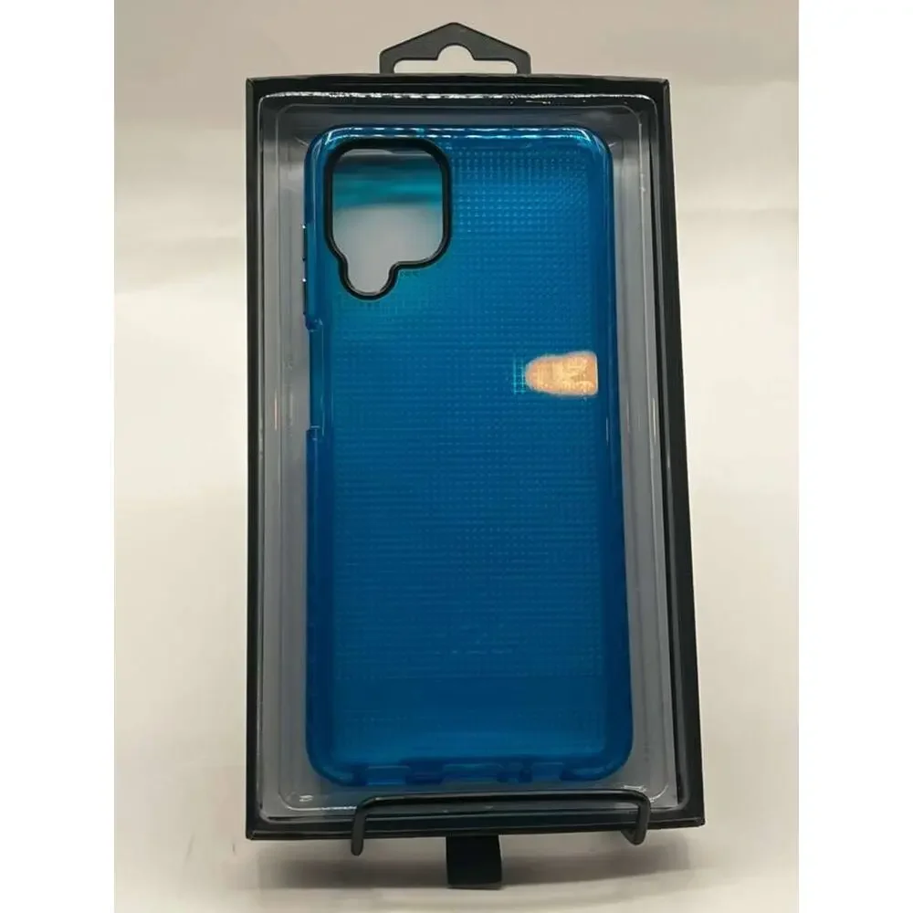 Cellhelmet Altitude X Series Case for Samsung Galaxy A12 – Blue Shockproof